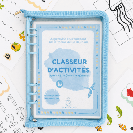 Classeur d'activités personnalisé 2-4 ans